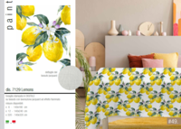 TABLECLOTH 12P PAINT DIGITAL Tellini S.r.l. Wholesale Clothing